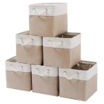 Fabric storage bins