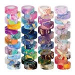 DIY Organizer - Marbled Washi Tape