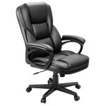 Furmax Office chair - a large sleek faux-leather office chair 