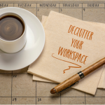 Declutter organize your home office