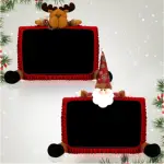 Computer Monitor Covers red Christmas themed