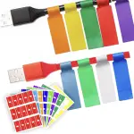Computer Video Cable Labelling Cable Management: 14 How To Tips to Organize Your Home Office Desk ...
