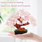 Feng Shui Bonsaid Crystal Quartz Money Tree