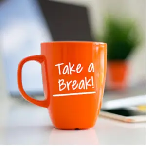 Coffee mug for a short break