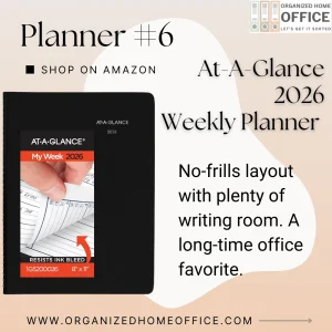 At-A-Glance 2026 Weekly Planner