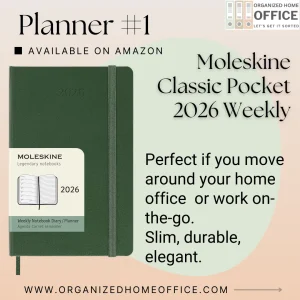 Moleskine Classic Pocket 2026 Weekly Planner